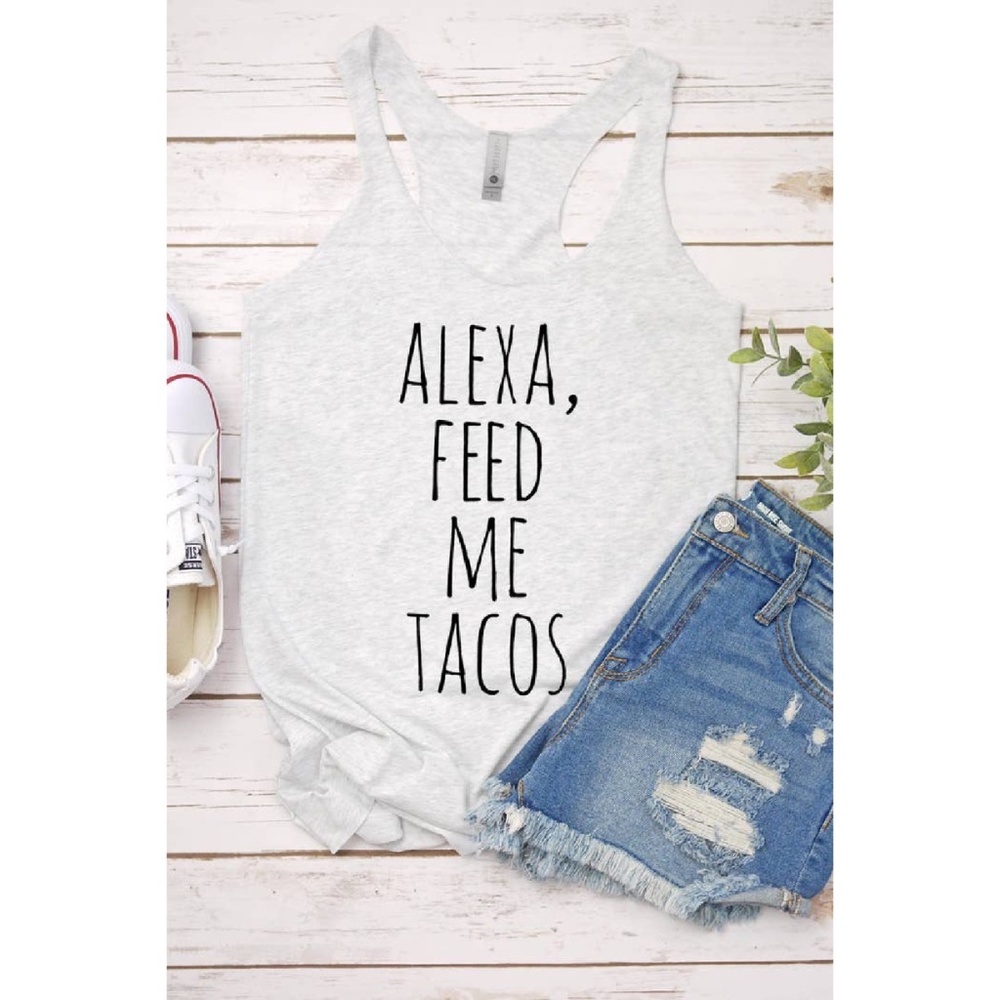 Alexa Taco Tank Top
